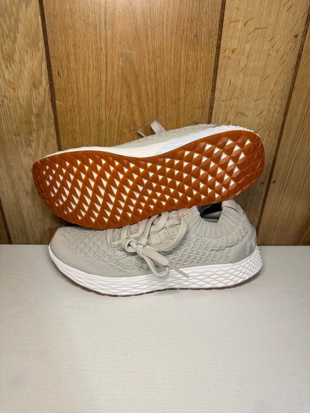 NOBULL Women's Light Grey Allday Knit Shoes Size Women's 7.5